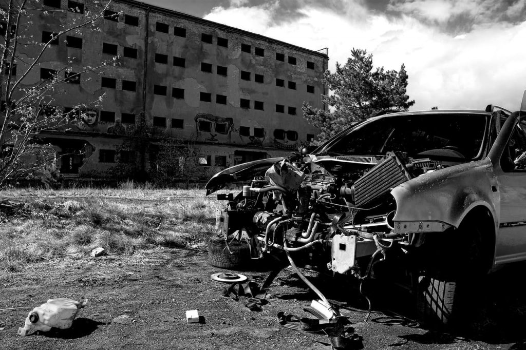 Vender vehículo como chatarra