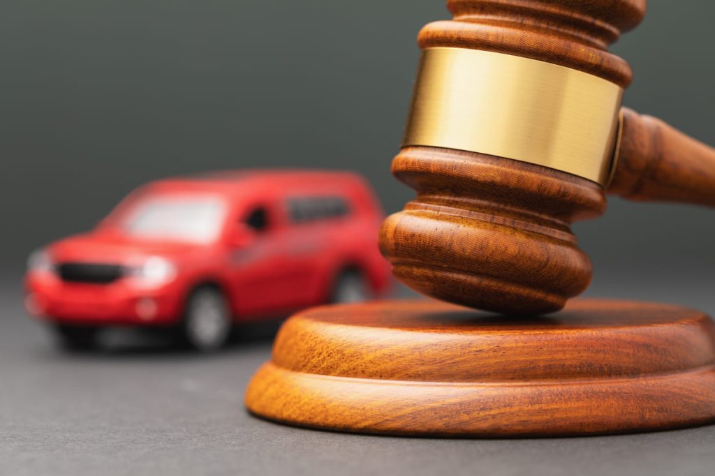 coches en procesos judiciales